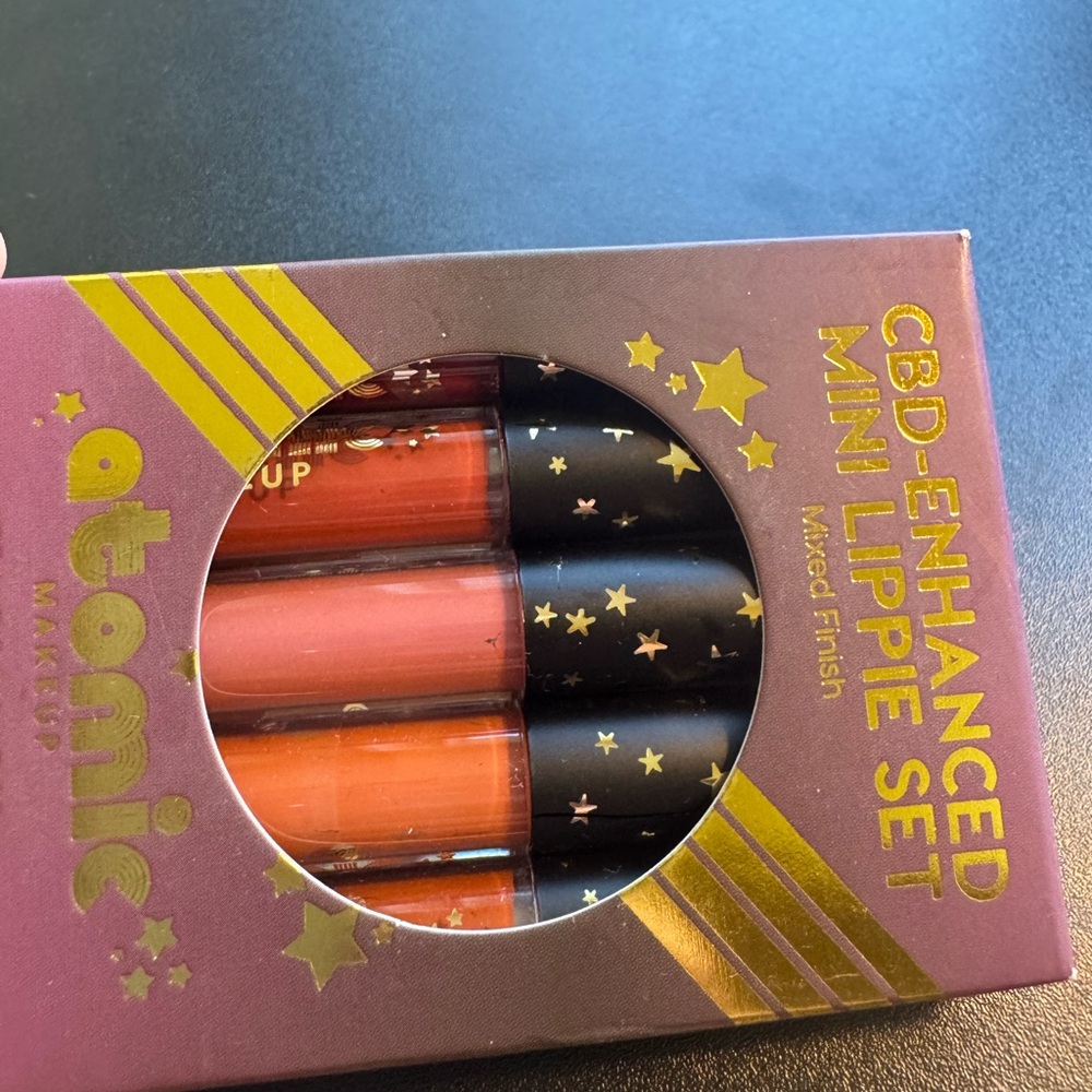 Atomic Makeup Mini Lippie Set of 5 - Picture 2 of 4